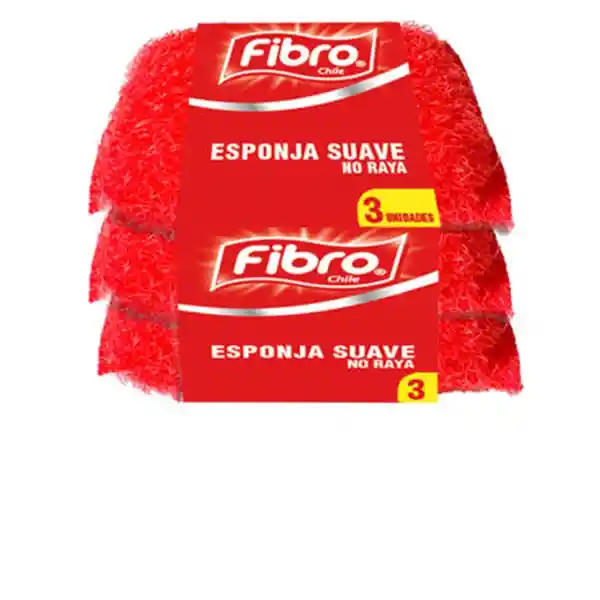 Fibro Pack Esponja Suave