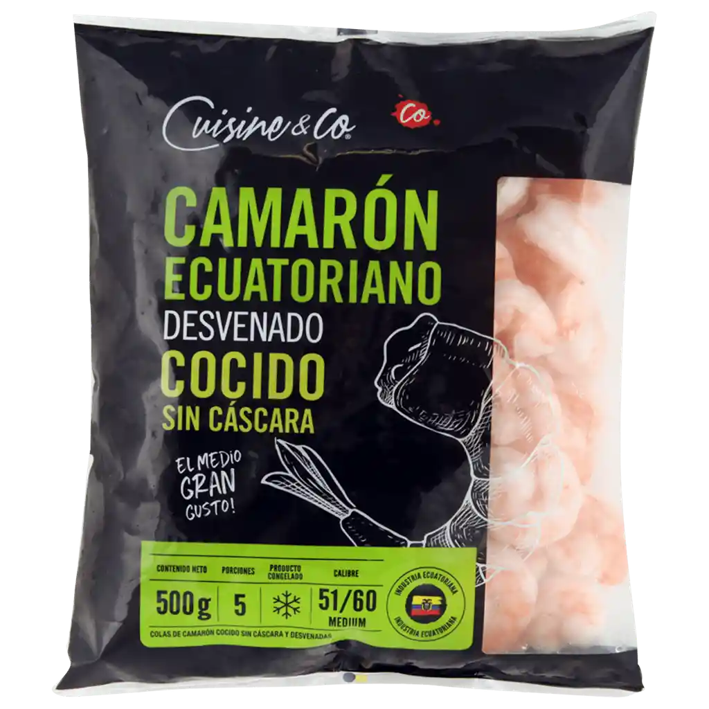 Cuisine & Co Camaron Cido Sin Cascara 51 60