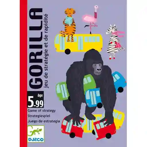 Djeco Juego de Cartas Gorilla