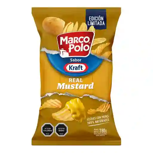 2 x P Fritas Corte Americano Mostaza 180 g