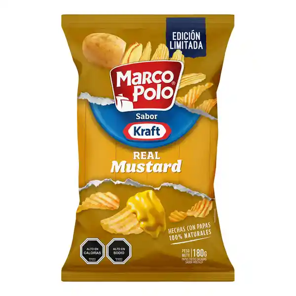 Marco Polo Papa Frita Mostaza Kraft