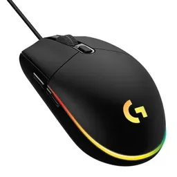 Logitech Mouse Lightsync Gaming Black G203