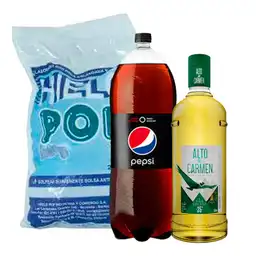 Combo Alto Del Carmen 35 & Pepsi Zero