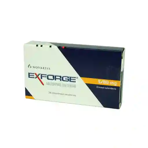 Exforge 5 mg/80 mg Comprimidos Recubiertos