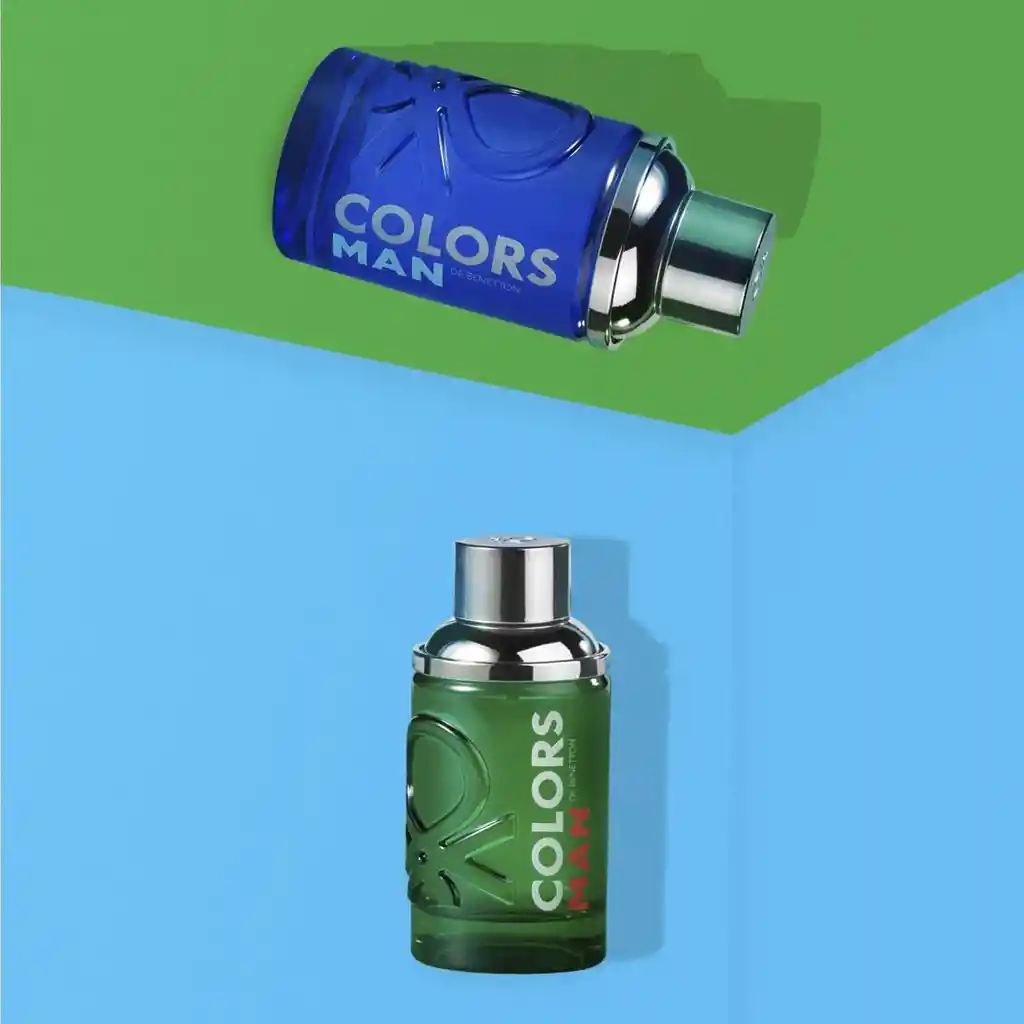 Benetton Colors Man Green 100 Ml Edt Spray