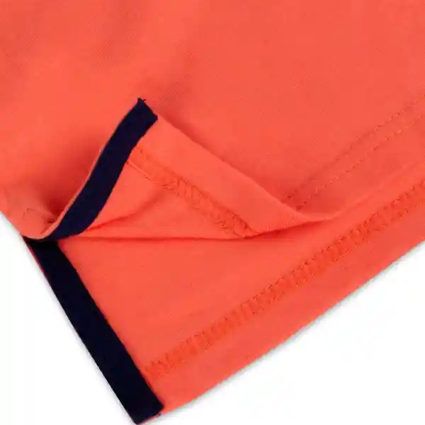 Polera Manga Corta Niño Naranja Pillín Talla 3 A