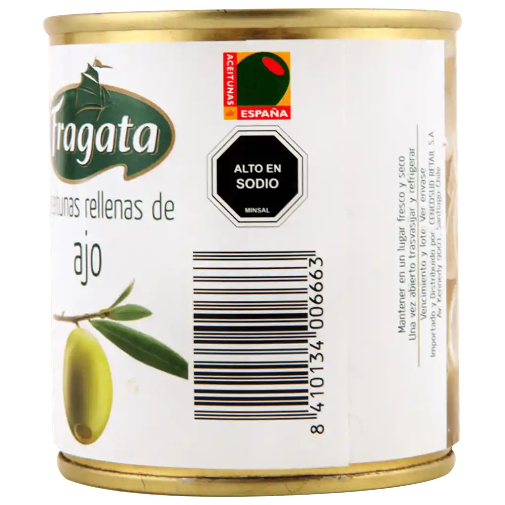 Fragata Aceituna Rellena Ajo