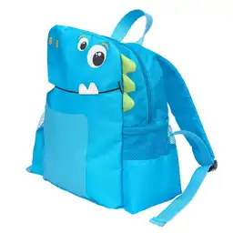 Mochila Camping Niño Dinosaurio Azul