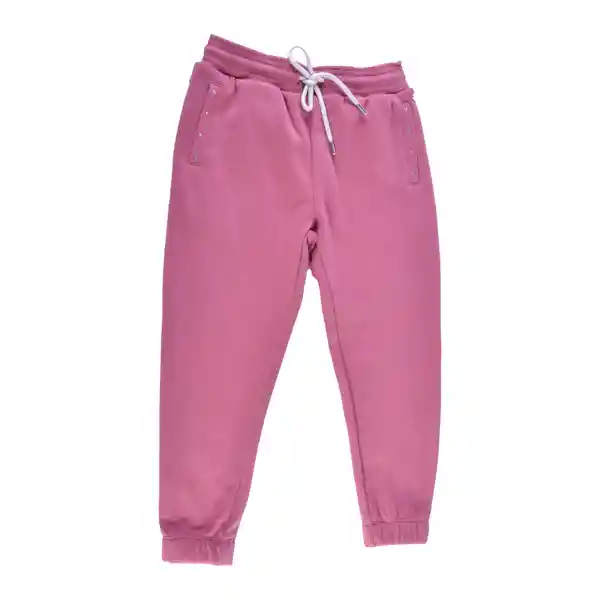 Pantalón Buzo Niña Terracota Talla 2 A Pillin