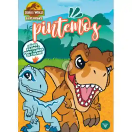 Libro Colorea Jurassic Bts