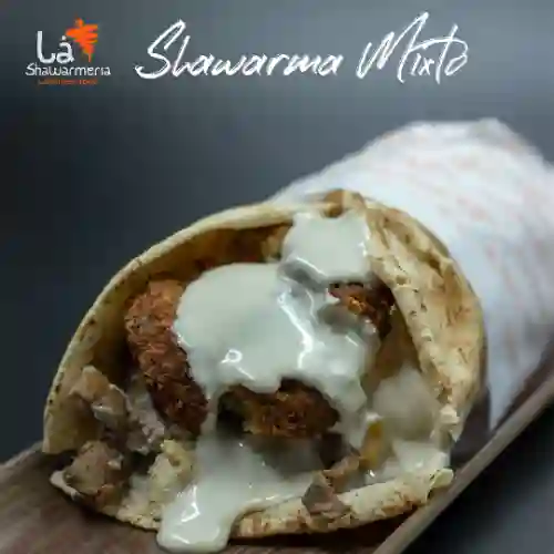 Shawarma Mixto (Pollo y Falafel)