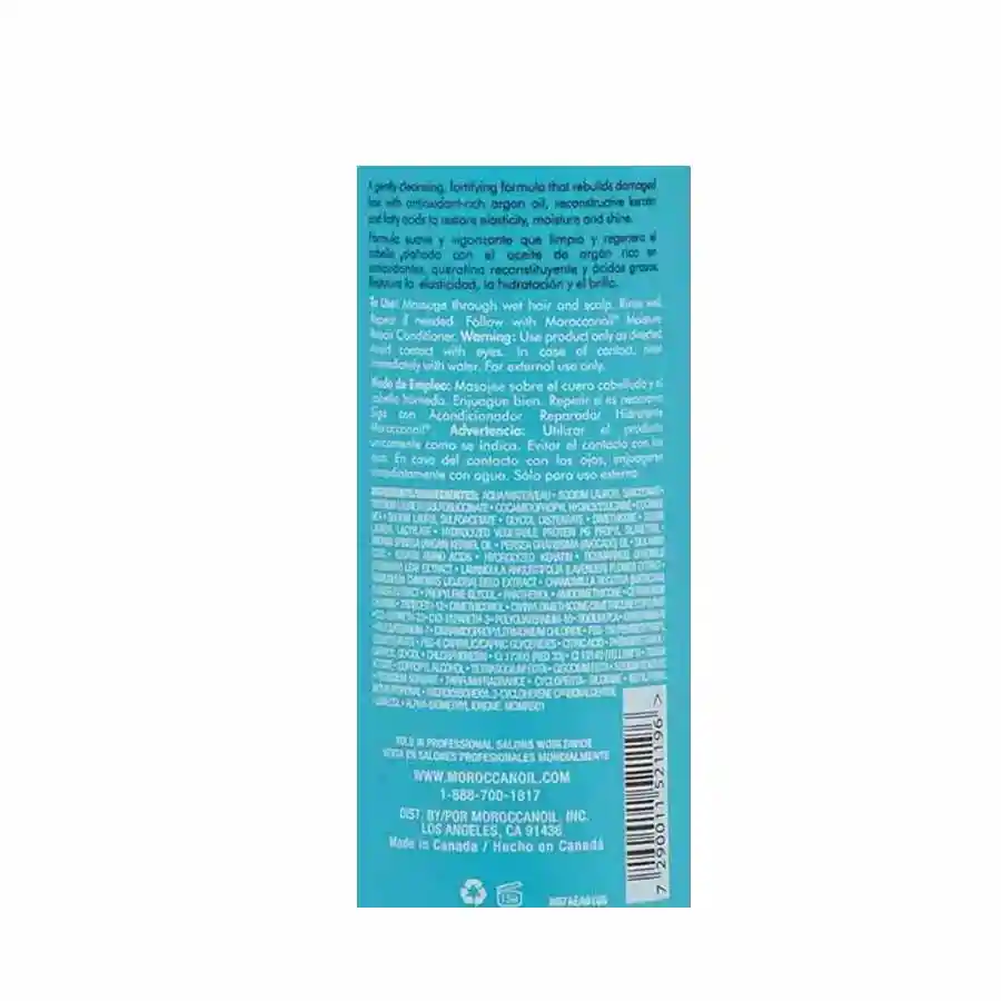 Moroccanoil Shampoo Reparador 250 mL