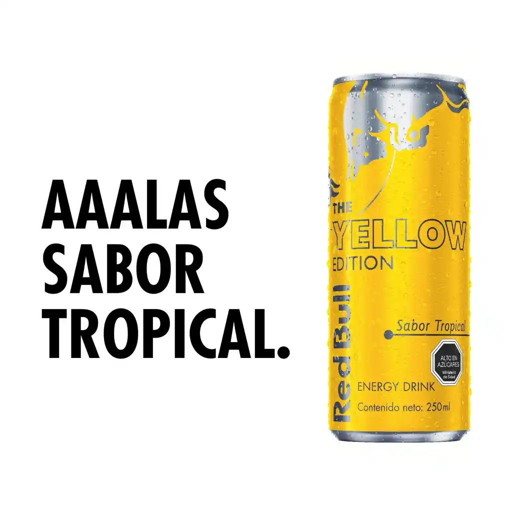 Red Bull Bebida Energética Sabor Tropical