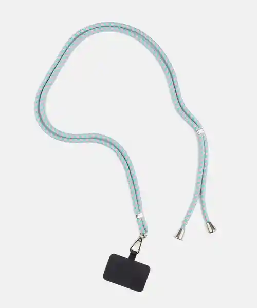 Strap Celular Cuerda Celeste Lounge