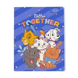Artel Cuaderno College 80 Hojas Clásicos Disney