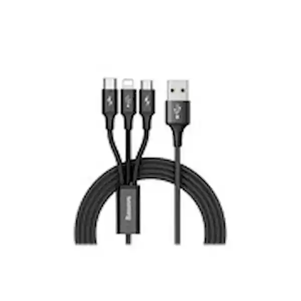 Baseus Cable Usb a Micro Usb + Lightning + Usb-C