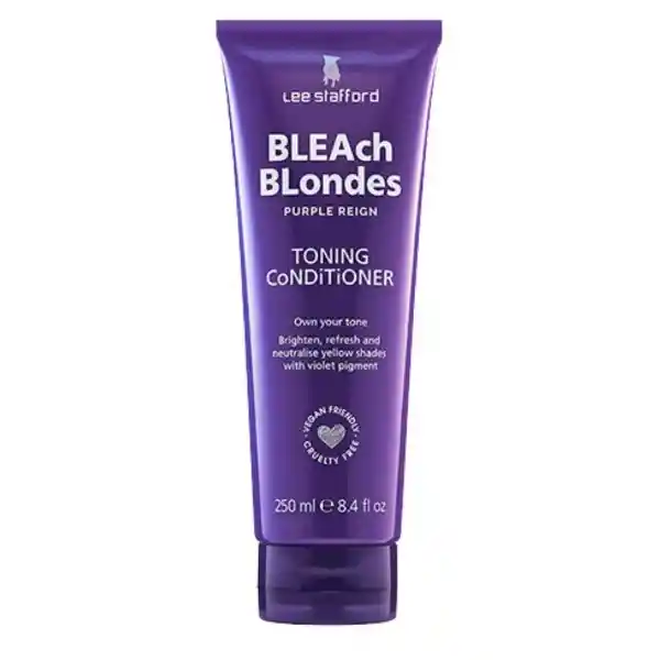 Bleach Blonde Acondicionador Toning Purple Lee Pelo Rubio