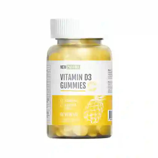 New Pharma Vitamina D3 en Goma