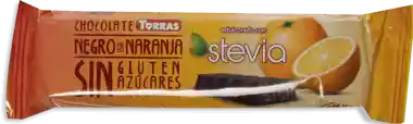 Torras Barra de Chocolate Negro Con Naranja Sin Azúcar ni Gluten