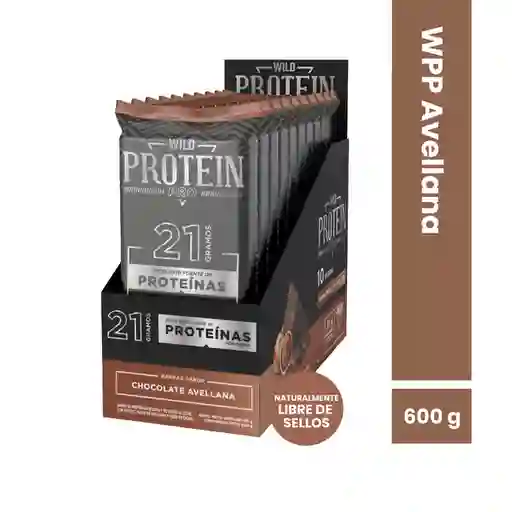 Wild Protein Barrita Pro Chocolate Avellana