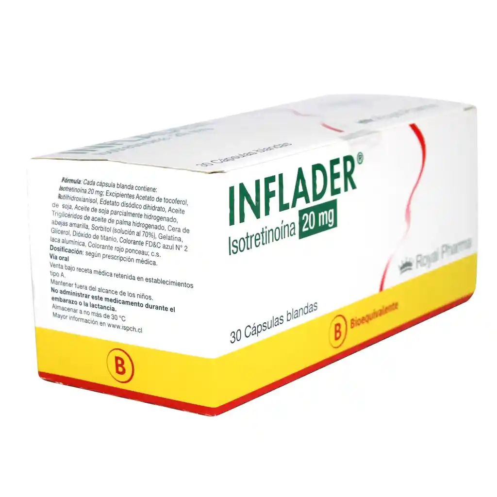 Inflader 20 Mg Caps X30