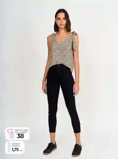 Jeans Mujer Index Skinny Talla 40