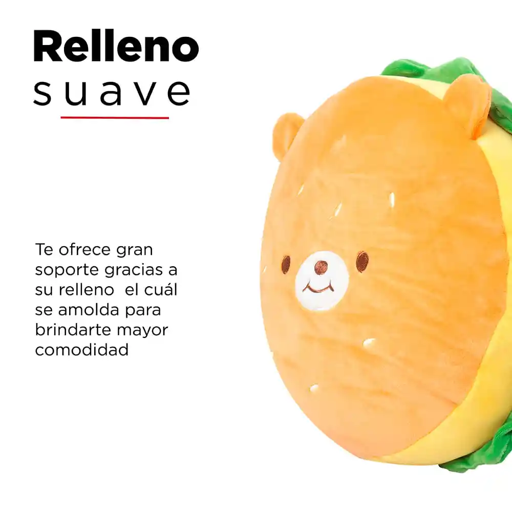 Miniso Almohada Food Series de Hamburguesa