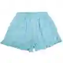 Short Niña Turquesa Pillín Talla 8 A