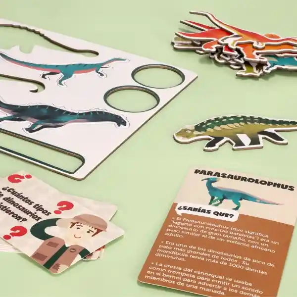 Kit Magnético de Dinosaurios Casaideas