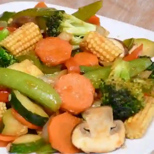Salteado de verduras