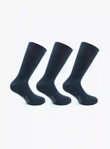 Peruggi Pack Calcetines Bamboo Liso L/American Azul