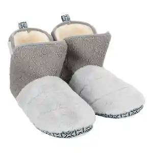 Pantufla Bota Cintas Gris 37/38
