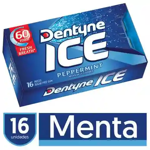 Dentyne Chicle Sabor a Menta sin Azúcar