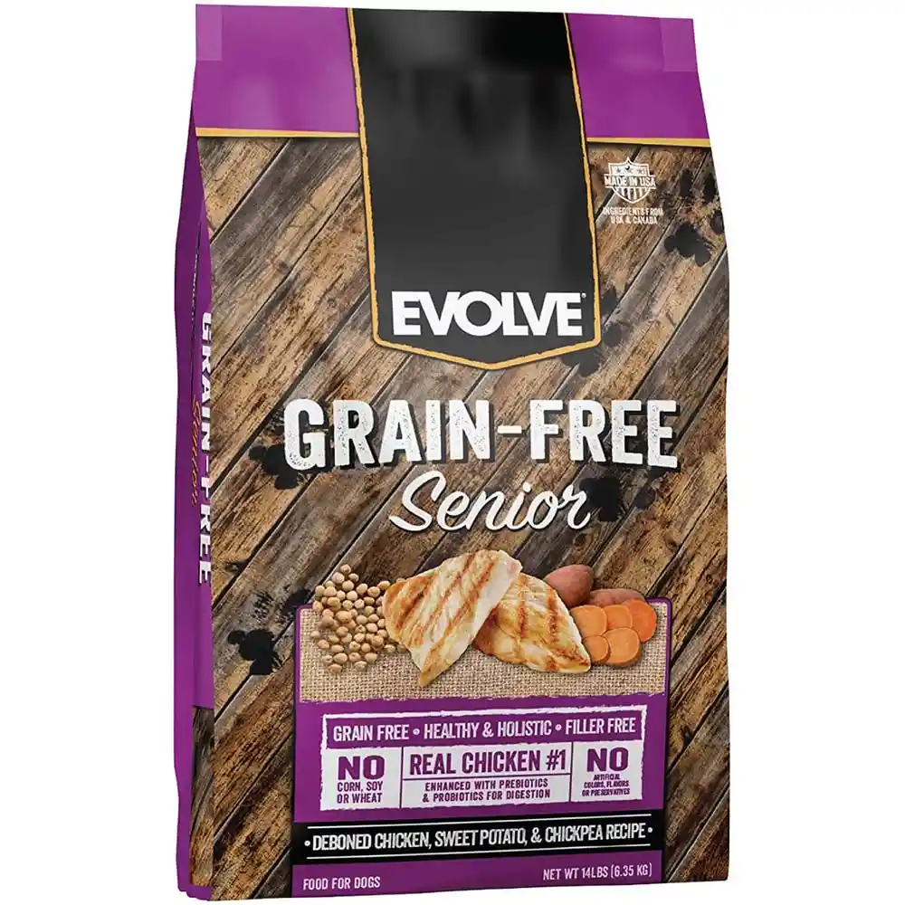 Evolve Dog Senior Grain-free Real Chicken X 1.8 Kg