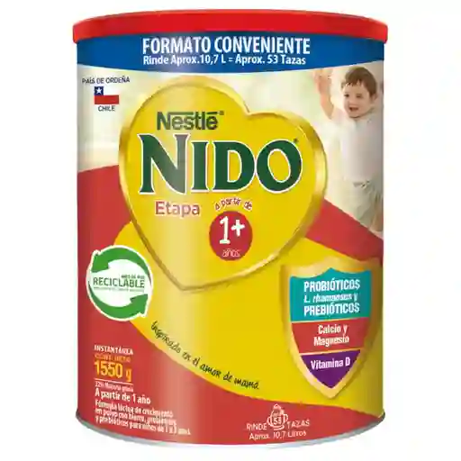 Nestlé Nido Leche de Fórmula en Polvo 1 + Protectus