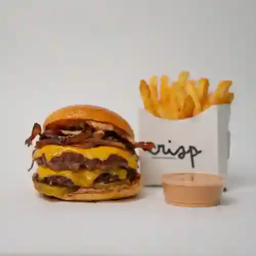 Combo Sweet Bacon Burger Doble