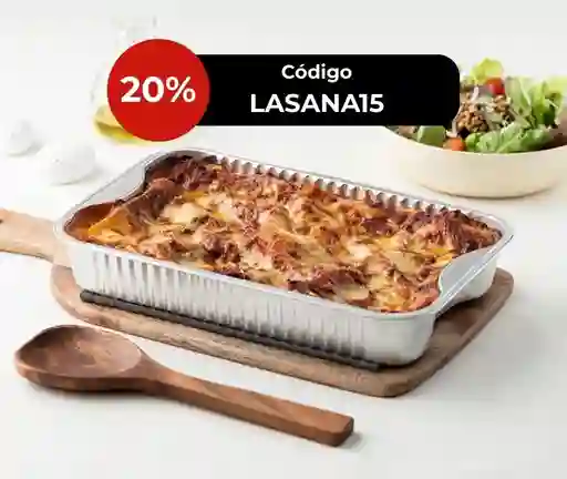 Lasaña Boloñesa 4 Porciones, Fork