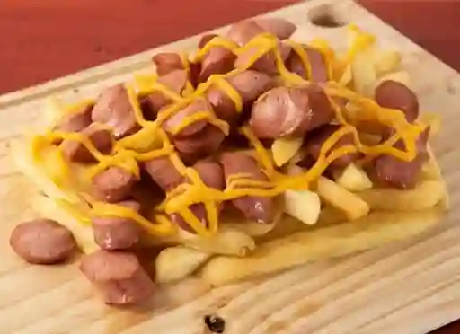 Salchipapas Simple