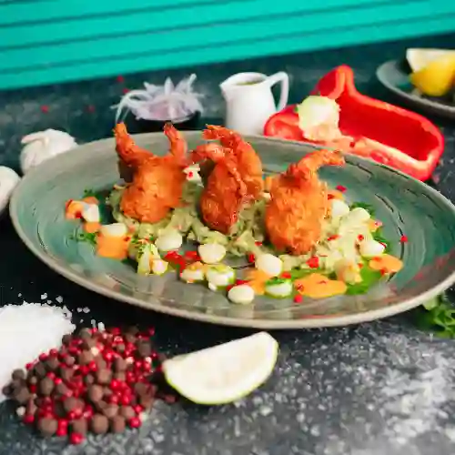 Camarones Crocante Guacamole
