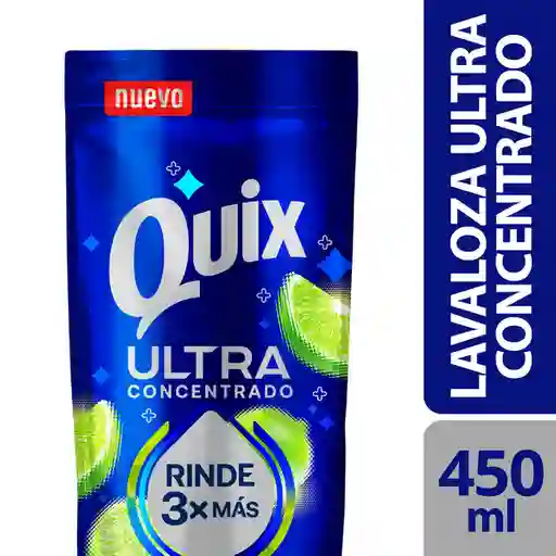 Quix Lavaloza Ultra Concentrado Rinde 3x Más 450 mL