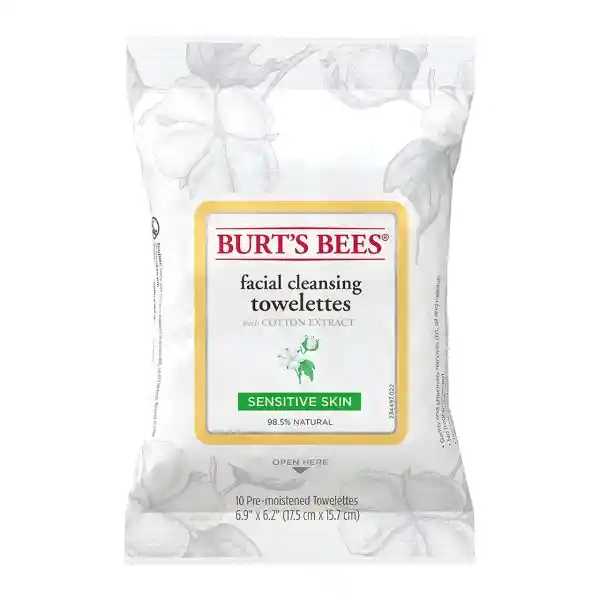 Burt's Bees Toalla Desmaquillante Sensitive Piel Sensible