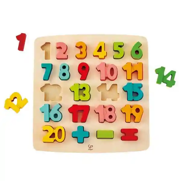 Puzzle Numérico y Matemático Hape