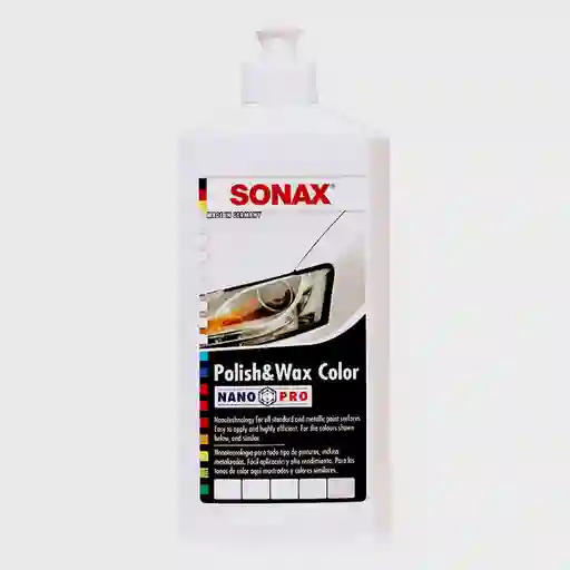 Sonax Cera Automotriz Blanco