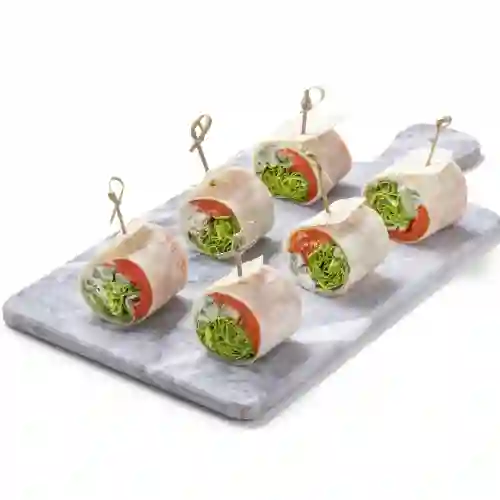 Nuevo Wrap de Salmón y Queso Crema