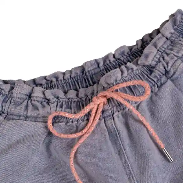 Short Niña Celeste Talla 4 A Pvy726-23Cel Pillín