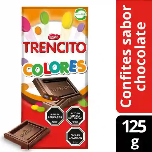 Trencito Colores Confites Sabor a Chocolate 