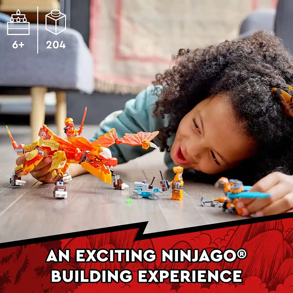 Lego Juguete de Construcción Dragón Del Fuego Evo de Kai