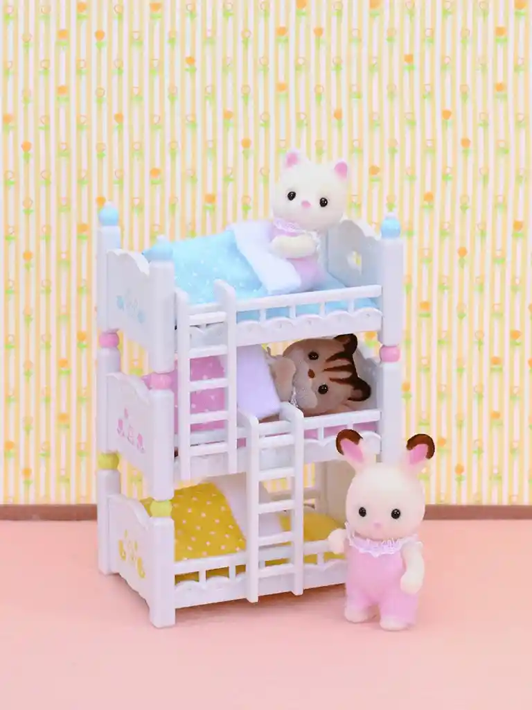 Sylvanian Families Juguete de Literas Triples