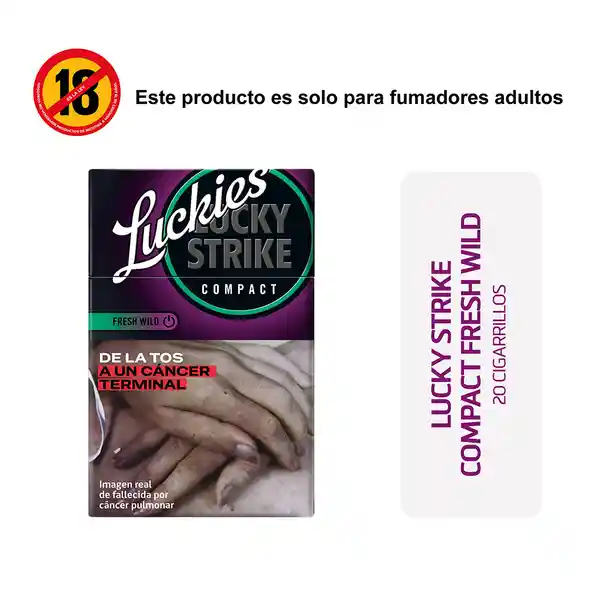 Lucky Strike Cigarrillos Compact Fresh Wild