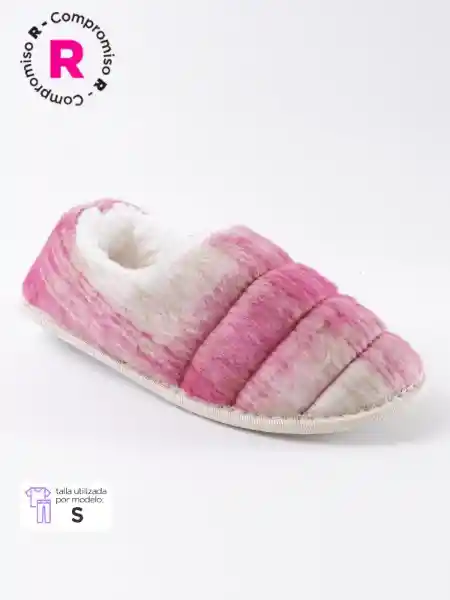 Index Zapatos Rosado Cuadros S V26